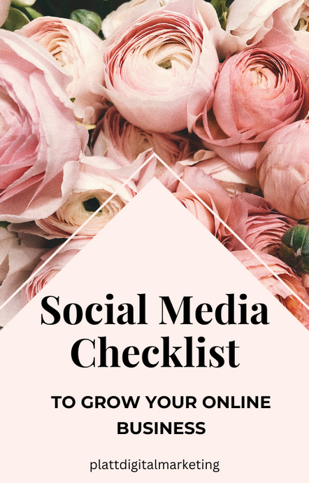 Digital Planner - FREE Social Media Checklist