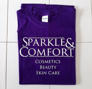 Sparkle and Comfort brand cotton t-shirt - Sparkle and Comfort