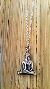 Buddha pendant necklace