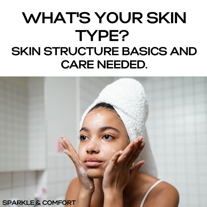 What's your skin type? Skin structure basics and care needed.