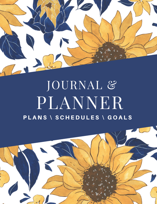 Digital Planner - Sunflower Journal and Planner