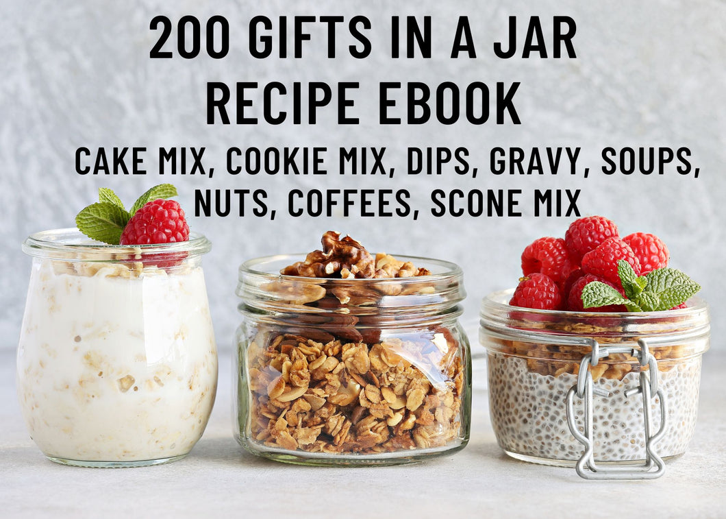 eBook - 200 Gifts in a Jar Recipe eBook