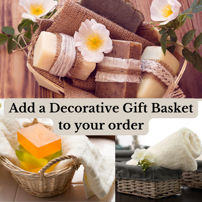Add a Decorative Gift Basket to your order