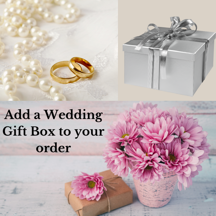 Add a Wedding Gift Box to your order