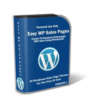 eBook - 20 WordPress Sales Page Themes and Plugins with Video Tutorial