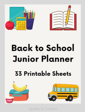 Digital Planner - Back to School Junior Planner