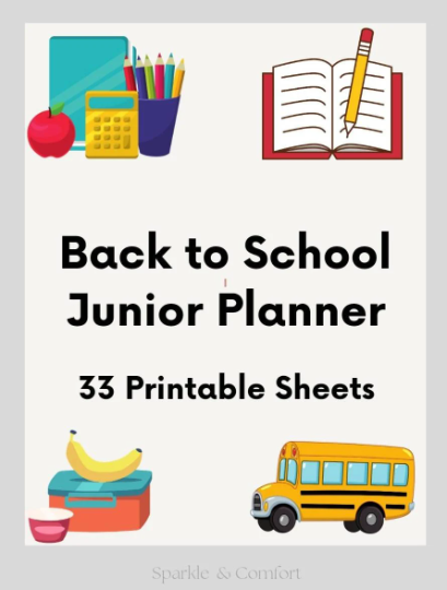 Digital Planner - Back to School Junior Planner