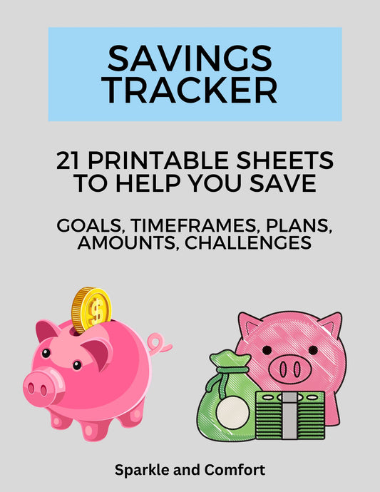 Digital Planner - Savings Tracker Guide