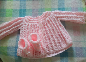Knitted Baby Sets and Outfits