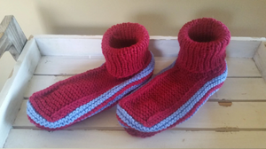 Knitted House Sock Slippers