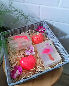 4 Piece Pink Paradise Soap Gift Set (#036)