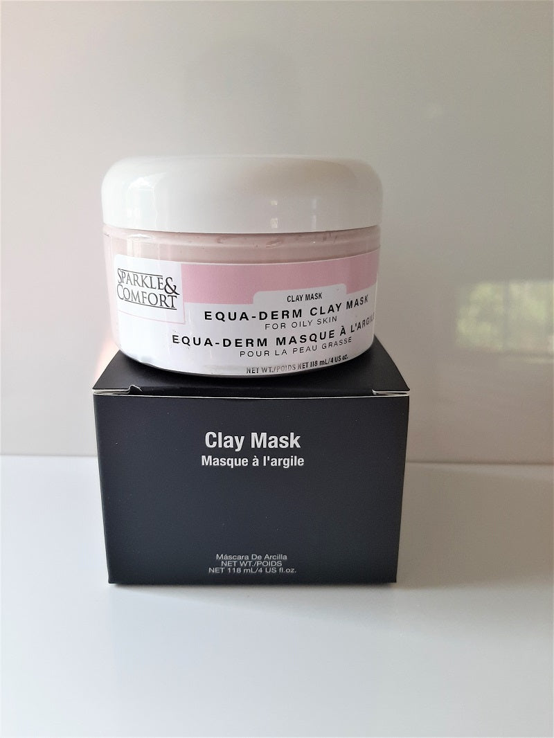 Equa-Derm Clay Mask (oily skin) - 118ml/4oz - Sparkle and Comfort