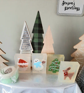 Choose Your Festive Glycerin Soap or 5 Piece Festive Gift Set (#071)