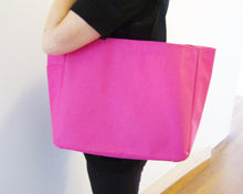 Blank polyester tote bag with web handles