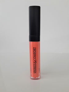 Lip Gloss - Peachy - LG 128 - Sparkle and Comfort