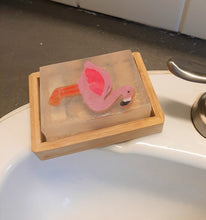 Pink Flamingo Waterlily Glycerin Soap - 200g