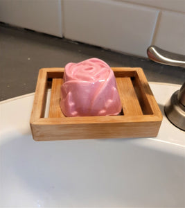 Pink Rose Glycerin Soap - 100g