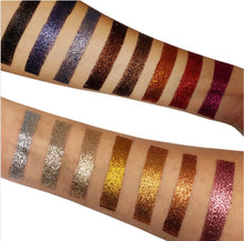 15 Colour Gold Fire Glitter Eye Shadow Palette