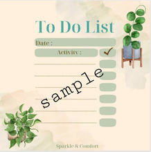 Digital Planner - Daily To Do Lists